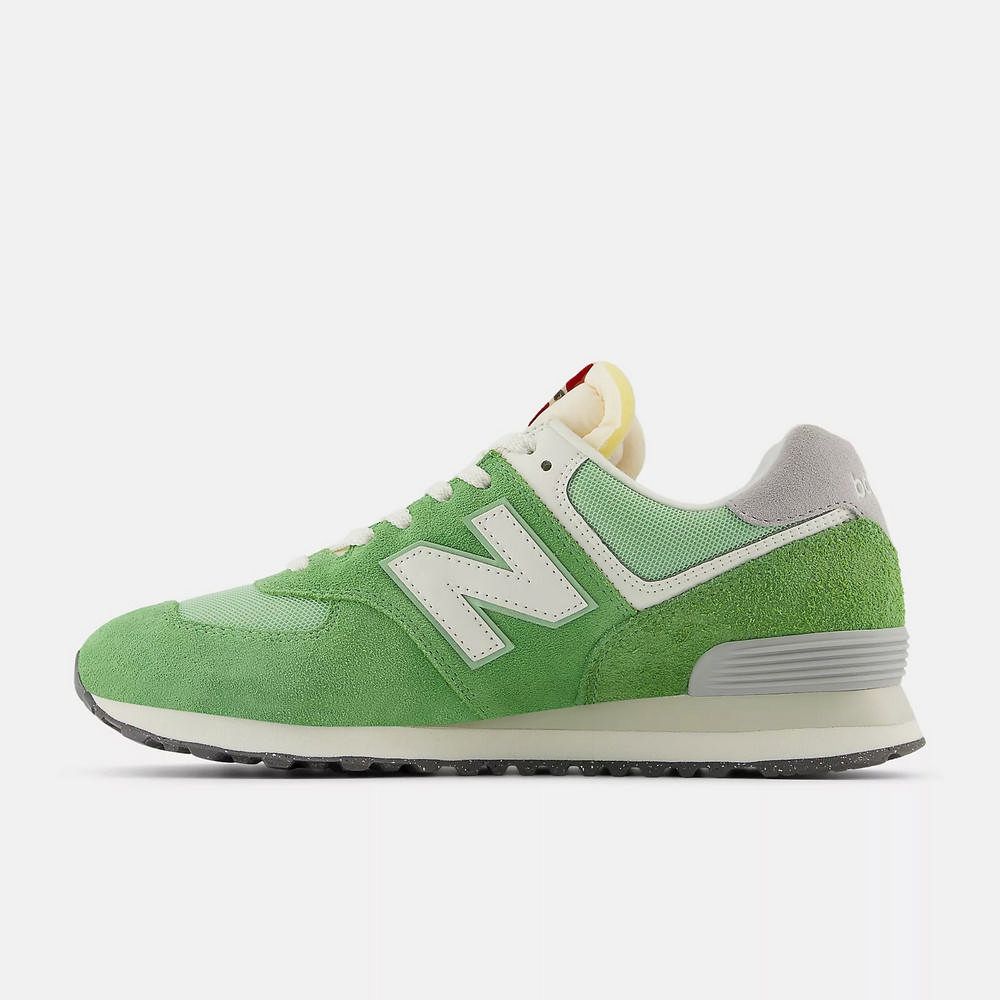 NEW BALANCE 574 系列 男女 休閒鞋 綠-U574RCC-D