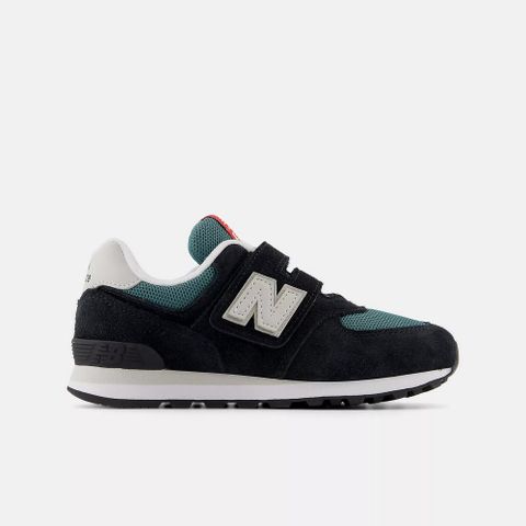 NEW BALANCE 574 系列 中大童 休閒鞋 黑_PV574MGH-W