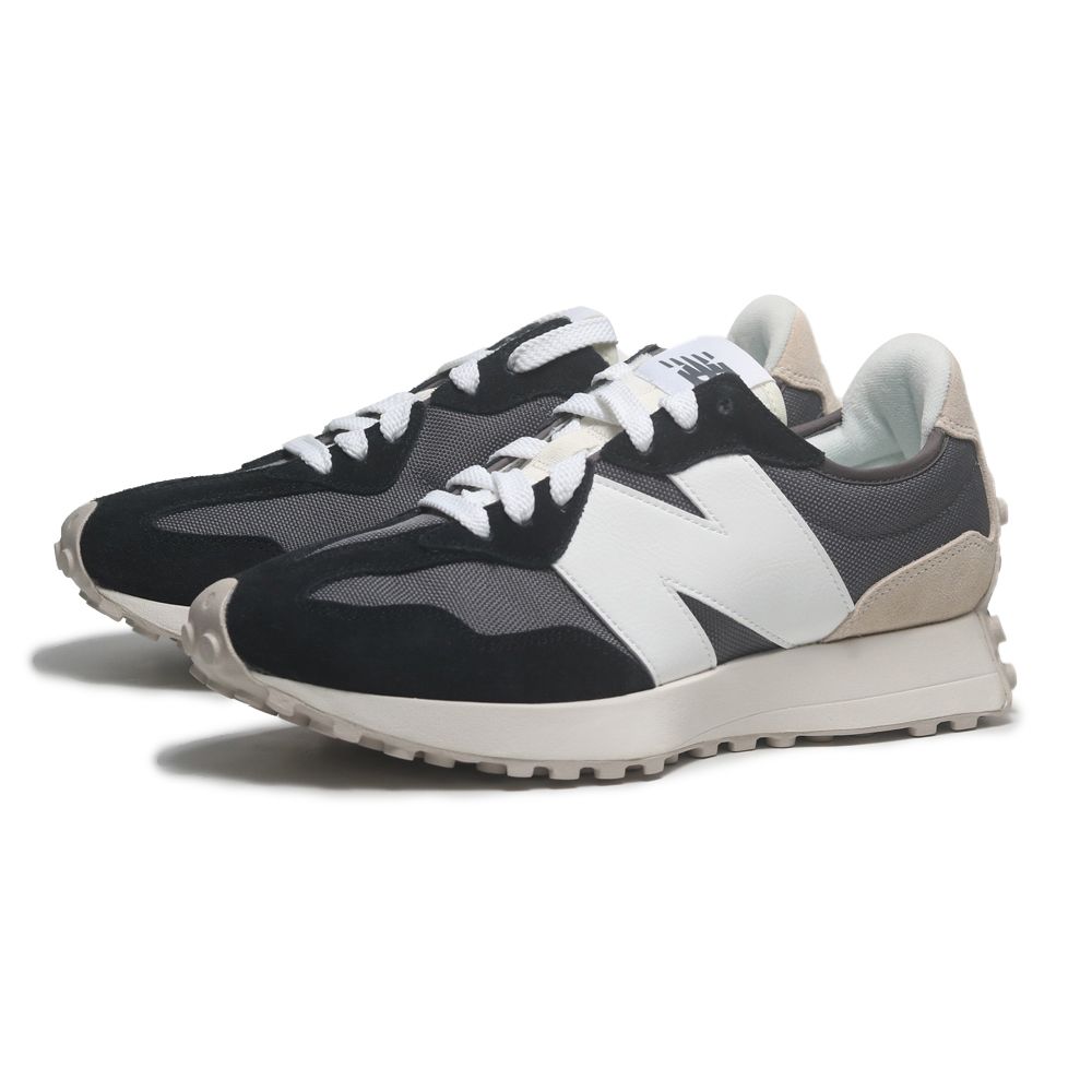 NEW BALANCE  休閒鞋 NB 327 灰黑白 復古 情侶鞋 男女 U327FE