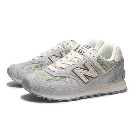 NEW BALANCE 休閒鞋 NB 574 灰綠 麂皮 復古 運動鞋 女 WL574GA2