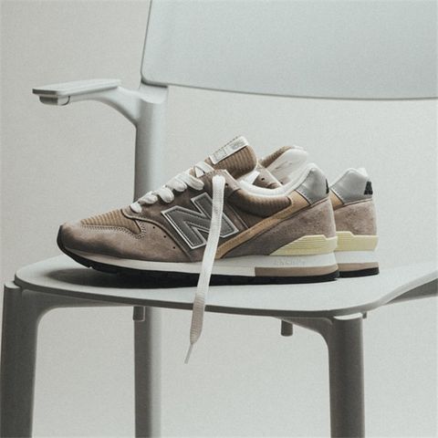 NEW BALANCE 休閒鞋 NB 996 美製 灰色 復古 情侶鞋 男女 U996GR