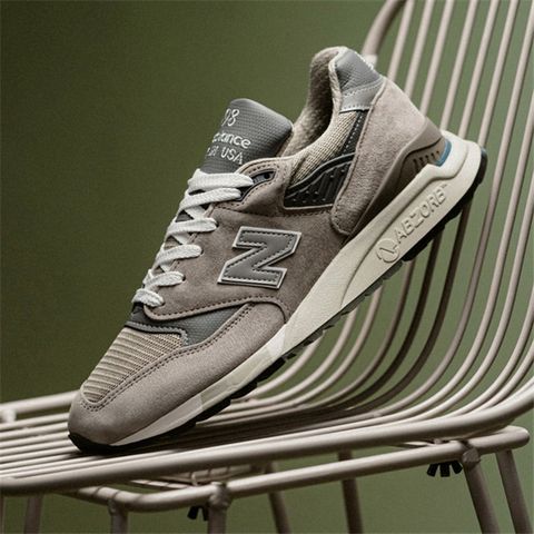 NEW BALANCE 休閒鞋 NB 998 美製 灰色 復古 情侶鞋 男女 U998GR