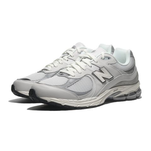 NEW BALANCE 慢跑鞋 NB2002 白灰 皮革 復古 情侶鞋 男女 M2002RPP