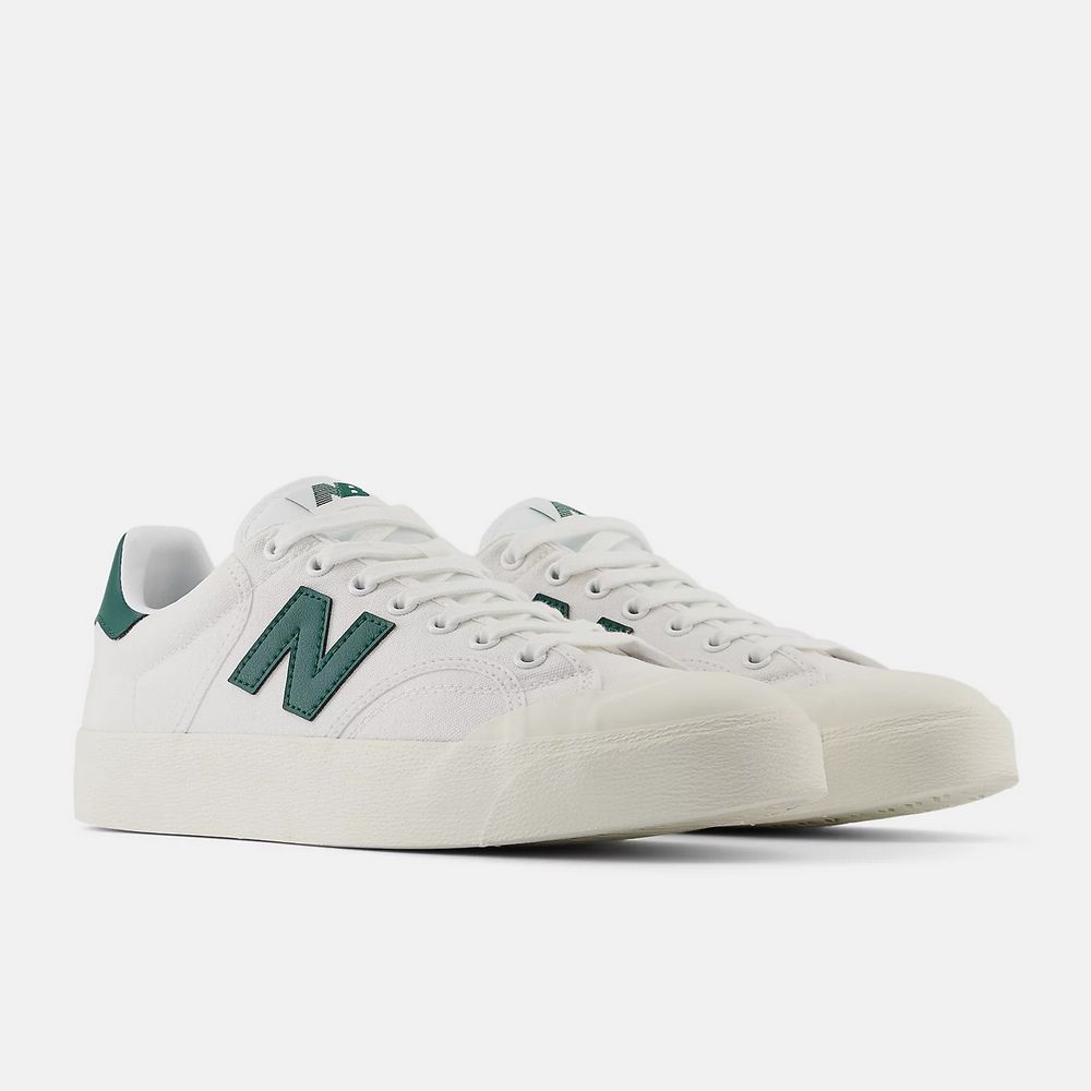 New Balance 紐巴倫 復古鞋 休閒鞋 男鞋 白綠色_BB100VTC-D