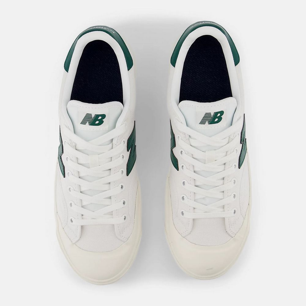 New Balance 紐巴倫 復古鞋 休閒鞋 男鞋 白綠色_BB100VTC-D
