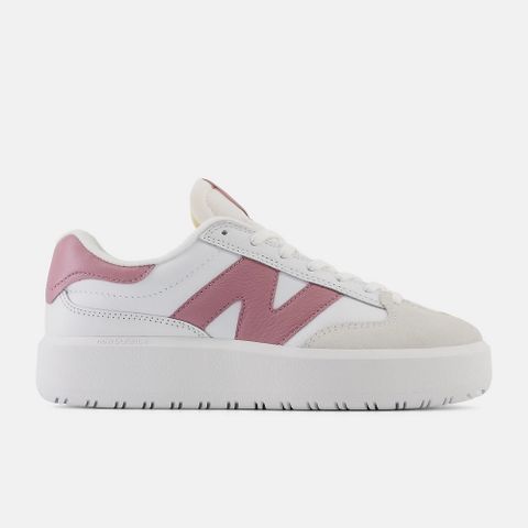 NEW BALANCE 【New Balance】復古鞋 休閒鞋 男鞋 女鞋 白粉色_CT302CFA-D