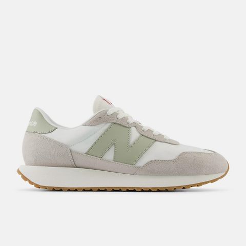 NEW BALANCE 【New Balance】復古鞋 休閒鞋 男鞋 女鞋 白灰色_MS237CQ-D