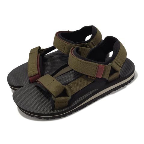 TEVA 涼鞋 M Universal Trail 黑 橄欖綠 男鞋 黃金大底 休閒 涼拖鞋 戶外 1106786DOL