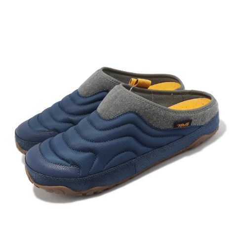 Teva 懶人鞋 M ReEmber Terrain Slip-On 男鞋 藍 灰 麵包鞋 防潑水 保暖 1129596BWGT