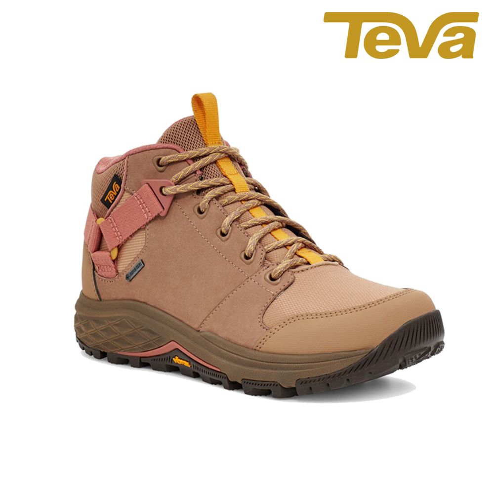  【TEVA 】Grandview GTX 女 高筒防水黃金大底登山鞋/防水 沙丘色(TV1106832SDDN)