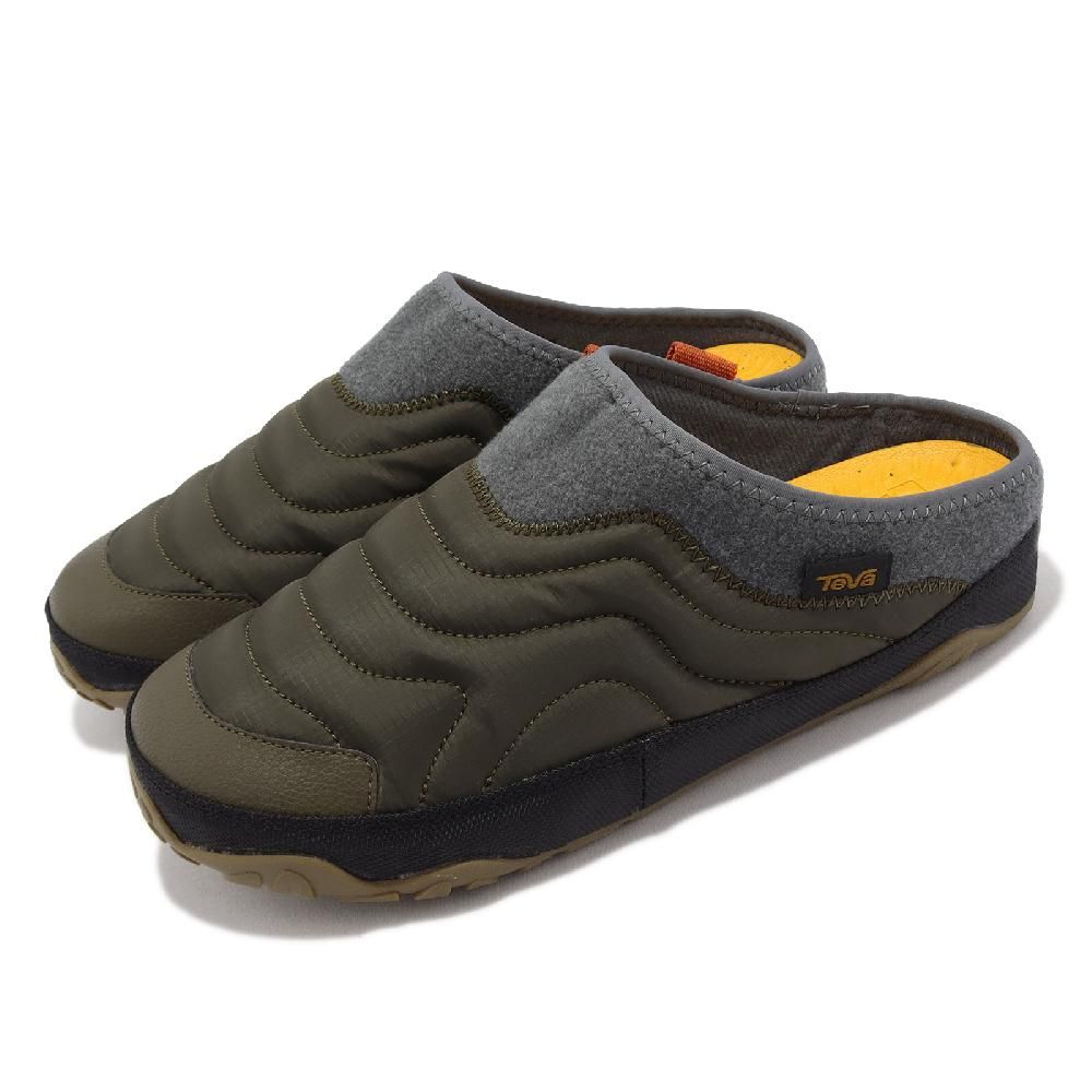 TEVA  麵包鞋 ReEmber Terrain Slip-On 男鞋 軍綠 藍 防潑水 懶人鞋 穆勒鞋  1129596DOL