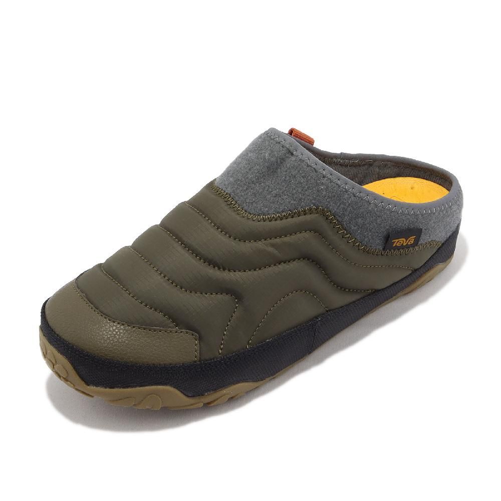 TEVA  麵包鞋 ReEmber Terrain Slip-On 男鞋 軍綠 藍 防潑水 懶人鞋 穆勒鞋  1129596DOL