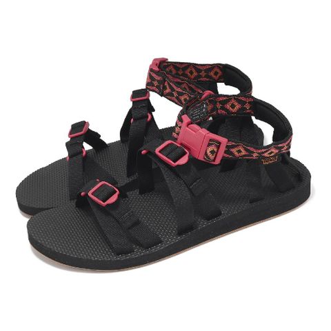 TEVA 涼拖鞋 M Original ALP Revive 男鞋 黑 粉 90年代復興 織帶涼鞋 休閒鞋 1153652SVL