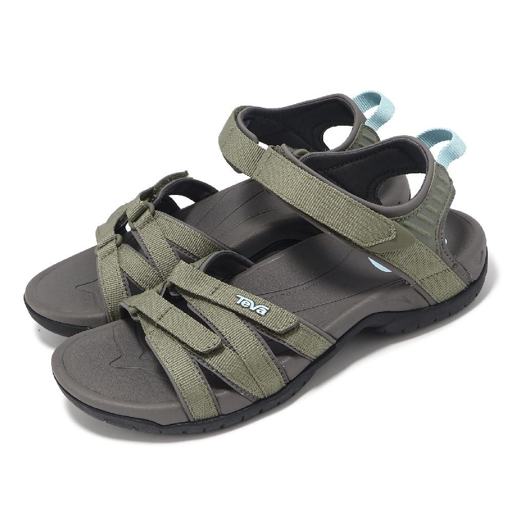 TEVA  涼拖鞋 W Tirra 女鞋 橄欖綠 排水 吸震 運動涼鞋 4266BTOL