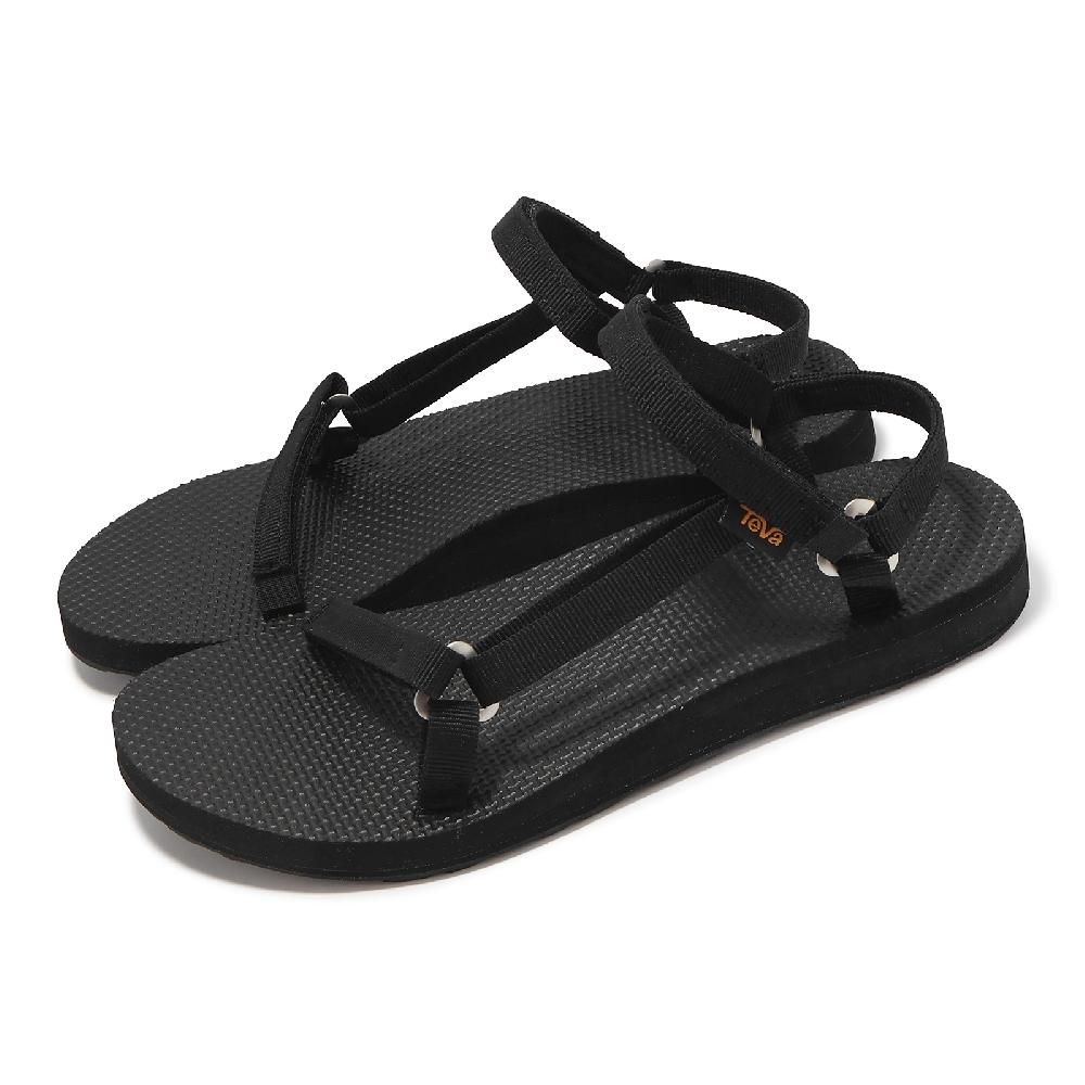 TEVA  涼鞋 W Original Universal Slim 女鞋 黑 支撐 快乾 緩衝 全黑 涼拖鞋 1150110BLK