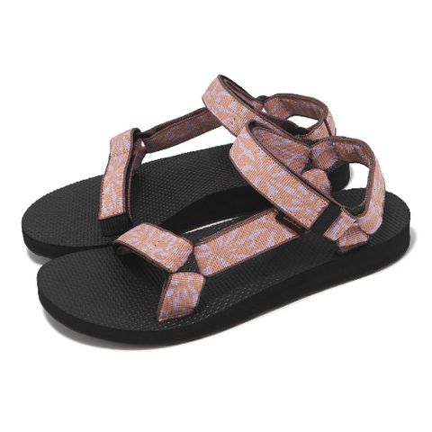 TEVA 涼鞋 W Original Universal 女鞋 海灘粉桃花 再生織帶涼鞋 速乾 支撐 涼拖鞋 1003987BHFL