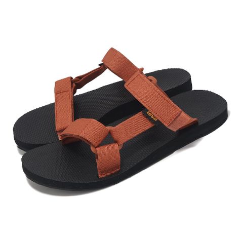 TEVA 拖鞋 M Universal Slide 男鞋 陶土紅 再生織帶拖鞋 緩衝 快乾 涼拖鞋 1124047PCLY