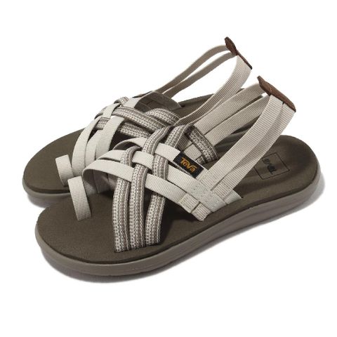 TEVA 涼鞋 W Voya Strappy 女鞋 米白 再生織帶 記憶鞋床 環保 1099271ABRC