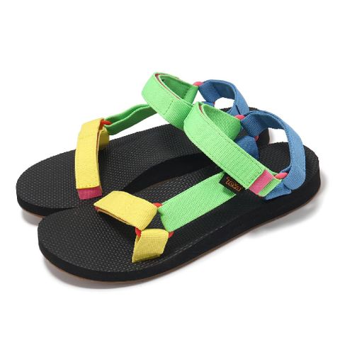 TEVA 涼鞋 W Original Universal 女鞋 彩色霓虹燈 速乾 支撐 再生織帶涼鞋 1003987NMU