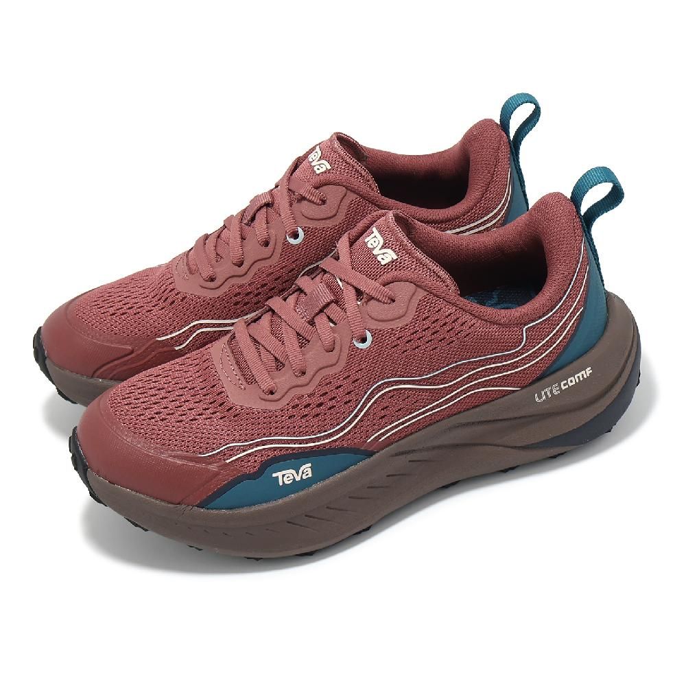 TEVA  越野跑鞋 W Trail Winder Low 女鞋 番茄紅 速乾 緩衝 抓地 戶外鞋 1155992MSLC