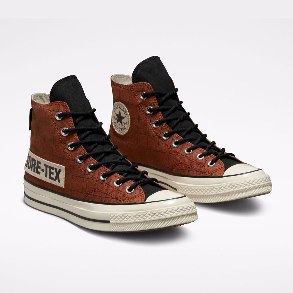 CONVERSE CHUCK 70 GTX HI 高筒 休閒鞋 男鞋 女鞋 拼接 咖啡黑-171442C