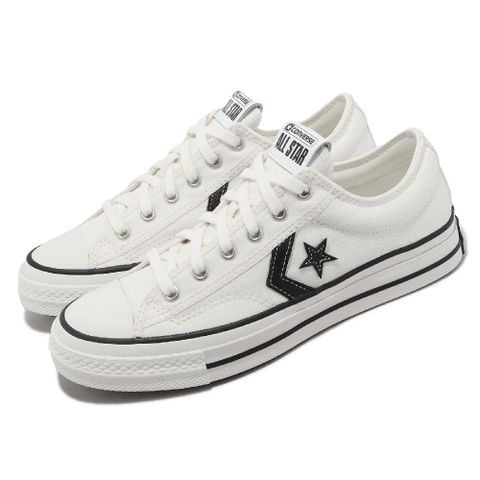 CONVERSE 匡威 帆布鞋 Star Player 76 Low 男鞋 女鞋 白 黑 復古 經典 低筒 A01608C