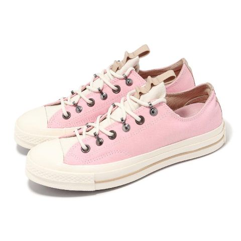 CONVERSE 匡威 休閒鞋 Chuck 70 Low 男鞋 女鞋 粉 卡其 Donut Glaze 1970 帆布 經典 A07215C