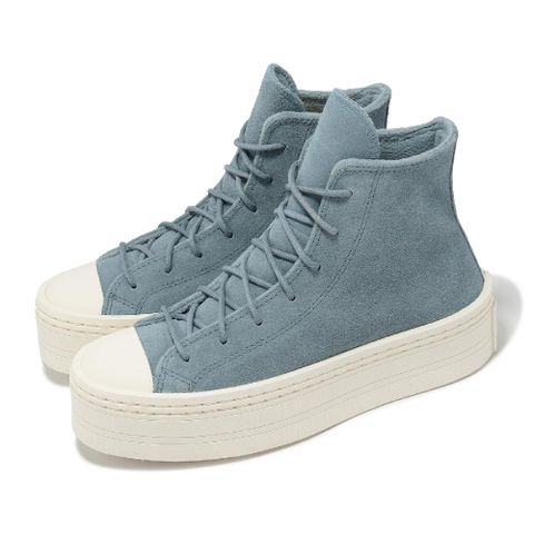 CONVERSE 匡威 休閒鞋 Chuck Taylor All Star Modern Lift HI 女鞋 藍 白 厚底 A06816C