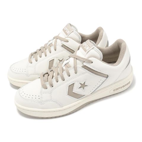 CONVERSE 匡威 休閒鞋 Weapon OX Vintage  男鞋 女鞋 復古米白色 皮革 CX 緩衝 情侶鞋 A07240C