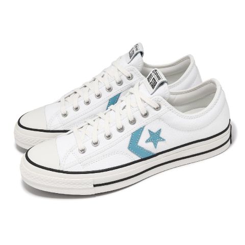 CONVERSE 匡威 休閒鞋 Star Player 76 男鞋 女鞋 白 綠 帆布 緩衝 情侶鞋 帆布鞋 A09857C