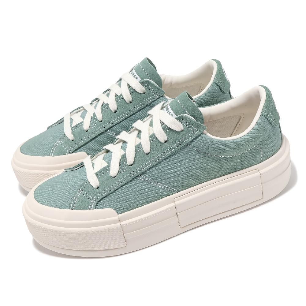 CONVERSE  匡威 帆布鞋 Chuck Taylor All Star Cruise 男女鞋 草本綠 厚底 拼接 解構 A09842C