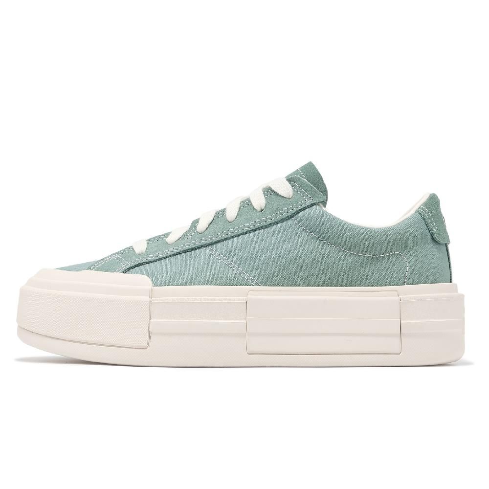 CONVERSE  匡威 帆布鞋 Chuck Taylor All Star Cruise 男女鞋 草本綠 厚底 拼接 解構 A09842C