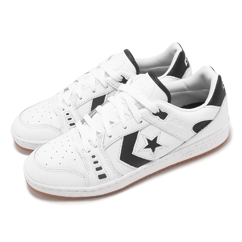 CONVERSE  匡威 滑板鞋 AS-1 Pro 男鞋 女鞋 白 黑 膠底 皮革 休閒鞋 A07318C