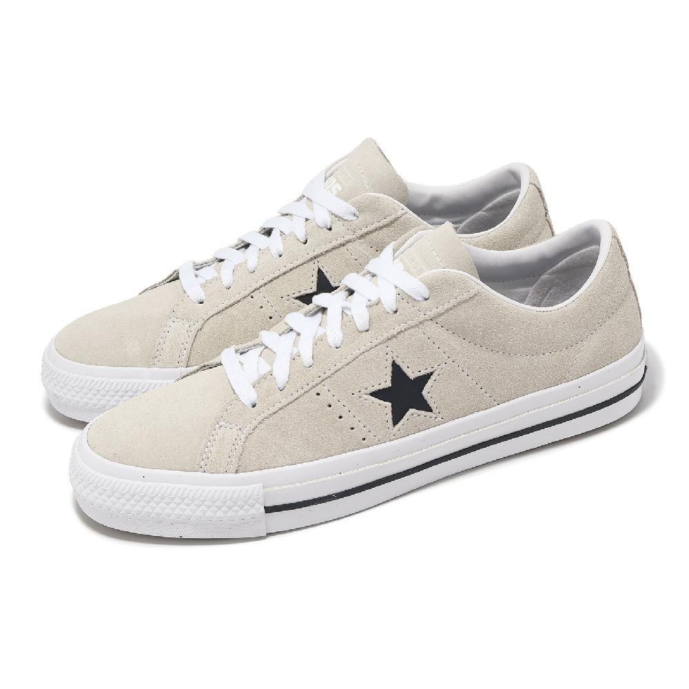 CONVERSE  匡威 休閒鞋 One Star Pro 男鞋 女鞋 米白 黑 麂皮 經典 情侶鞋 172950C