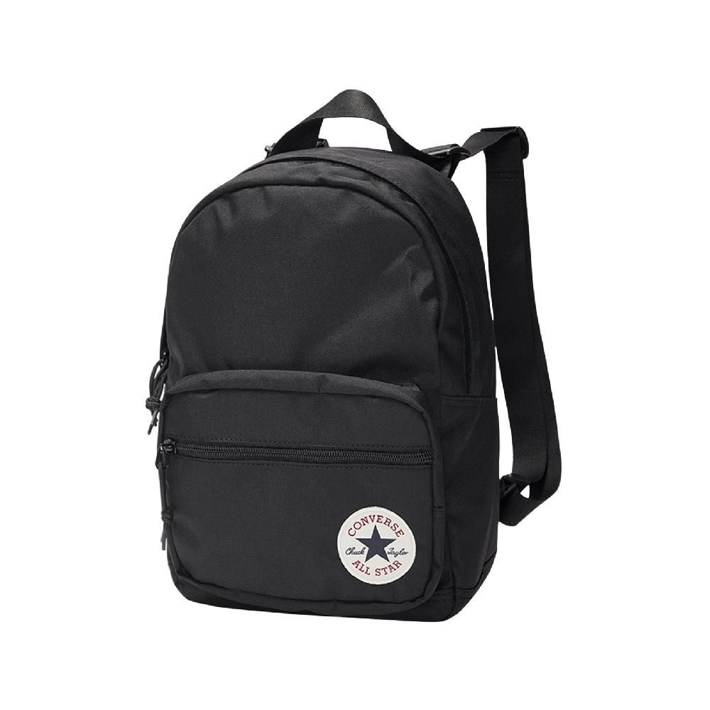 CONVERSE  匡威 後背包 Go Lo Backpack 黑 白 可調背帶 雙肩包 肩背包 背包 10020538A01