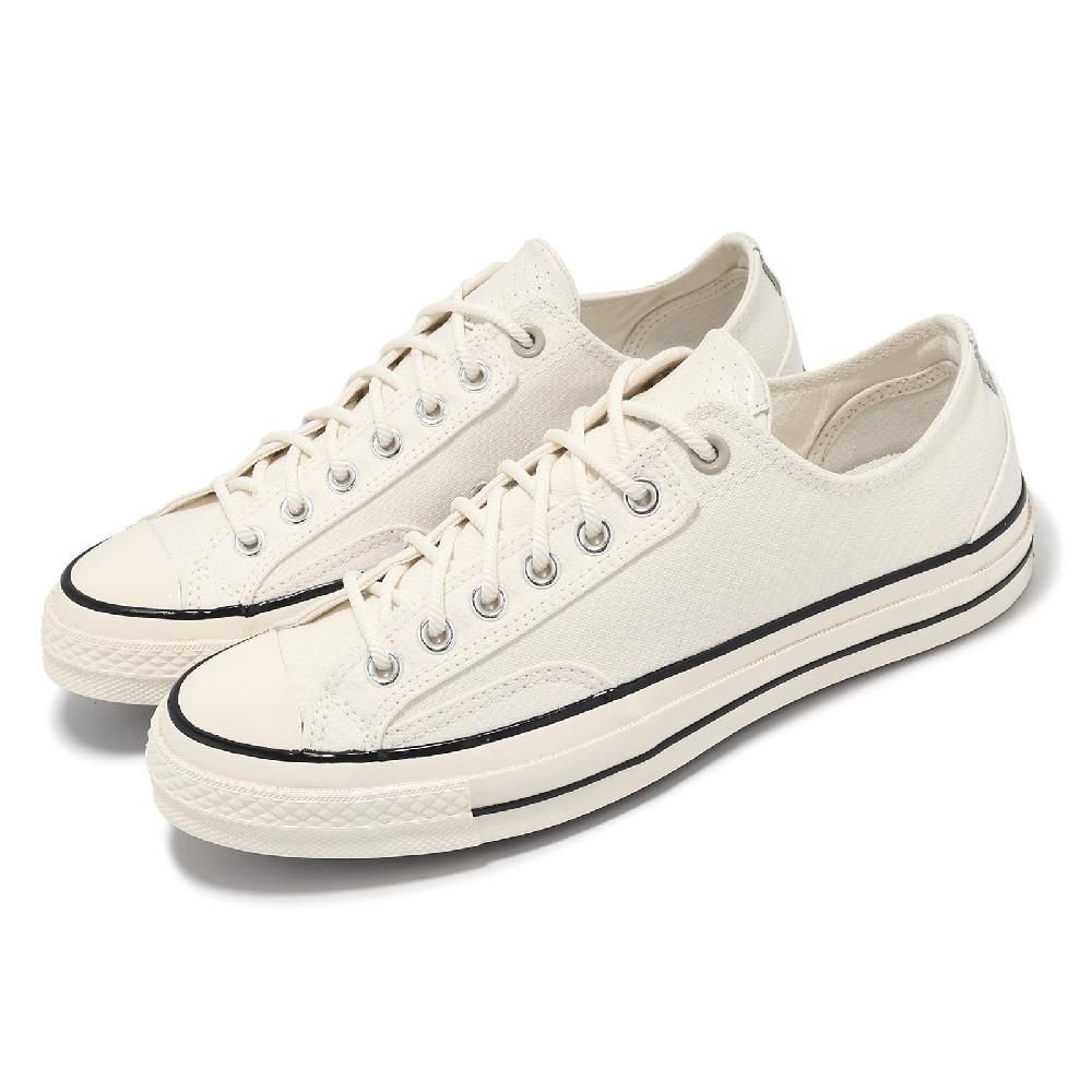 CONVERSE  匡威 帆布鞋 Chuck 70 Low 男鞋 女鞋 白 黑 1970 奶油底 低筒 休閒鞋 A08762C