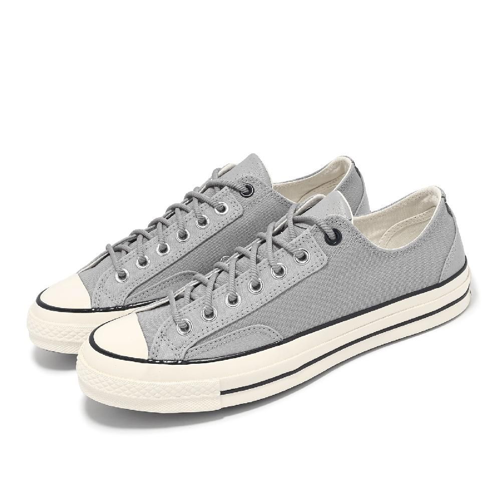 CONVERSE  匡威 帆布鞋 Chuck 70 Low 男鞋 女鞋 灰 1970 奶油底 低筒 休閒鞋 A08763C