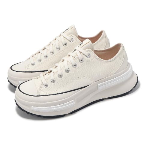 CONVERSE 匡威 匡威 休閒鞋 Run Star Legacy CX 男鞋 女鞋 白 厚底 增高 帆布 情侶鞋 A11490C