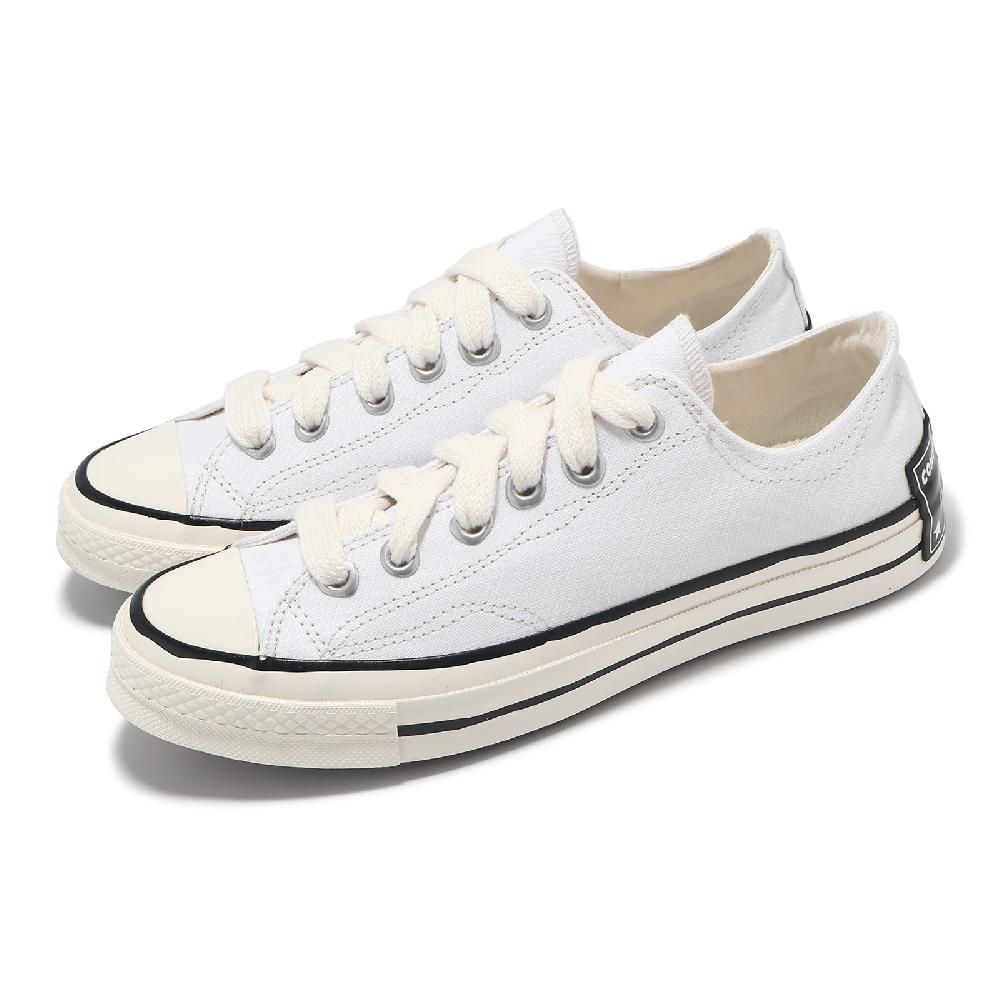 CONVERSE  匡威 休閒鞋 Chuck 70 Low 男鞋 女鞋 白 1970 奶油底 帆布鞋 情侶鞋 A08525C