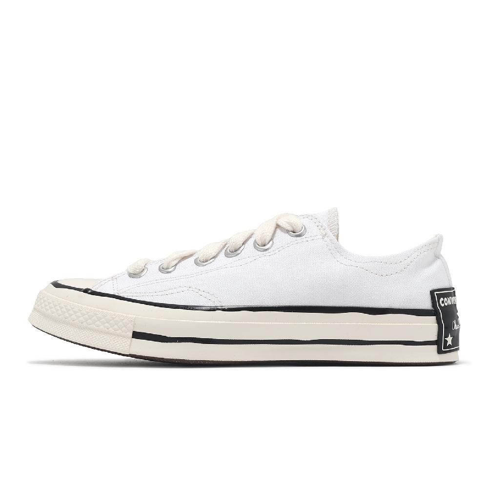 CONVERSE  匡威 休閒鞋 Chuck 70 Low 男鞋 女鞋 白 1970 奶油底 帆布鞋 情侶鞋 A08525C