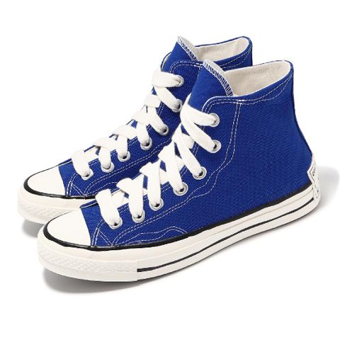 CONVERSE 匡威 休閒鞋 Chuck 70 Hi 男鞋 女鞋 藍 白 高筒 1970 奶油底 情侶鞋 A08523C