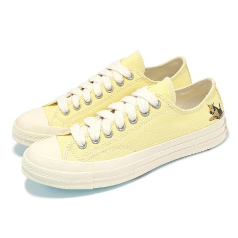 CONVERSE Converse 匡威 x GOLF le FLEUR 休閒鞋 Chuck 70 Low 男女鞋 黃 1970 Darryl A11676C