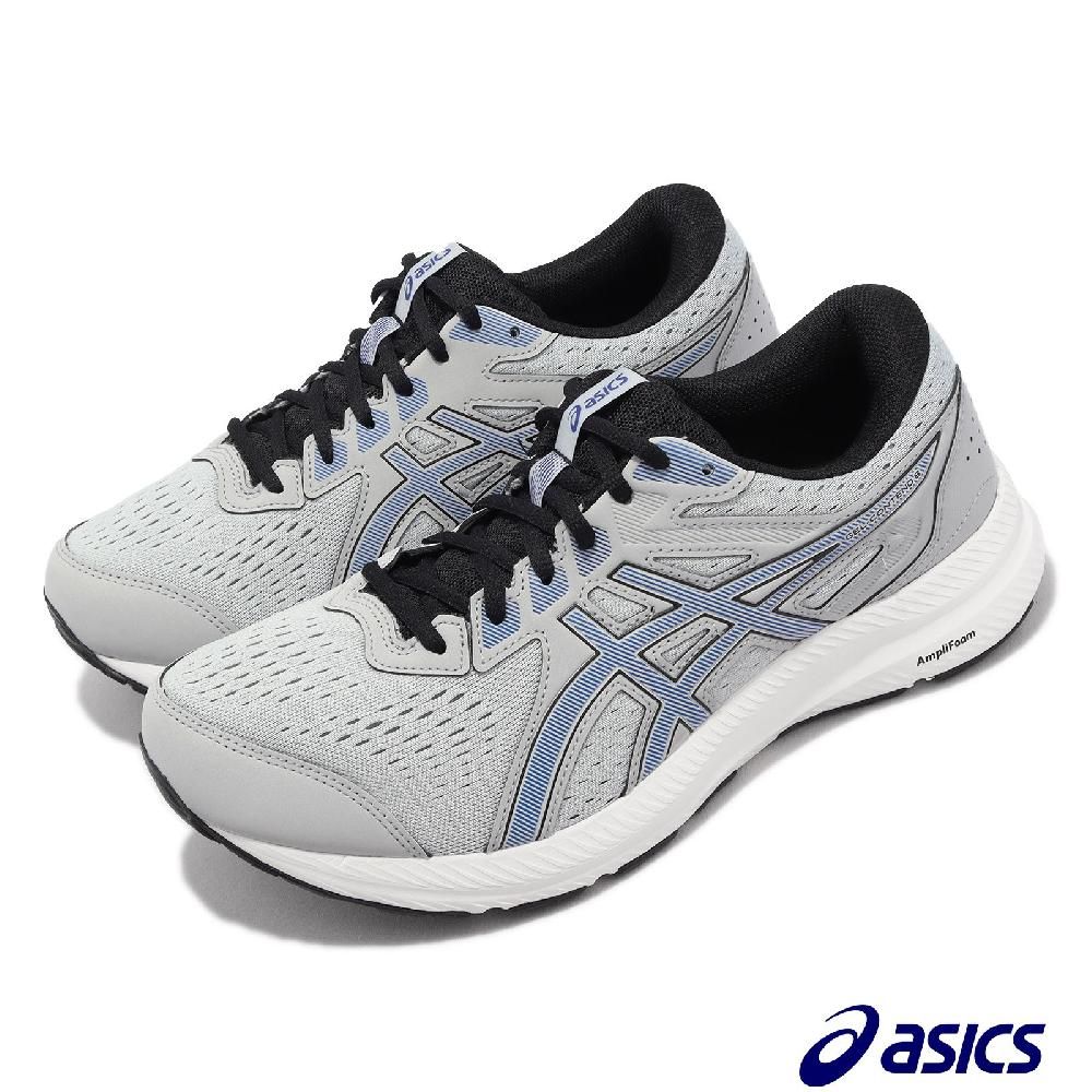 Asics 亞瑟士  慢跑鞋 GEL-Contend 8 4E Extra Wide 男鞋 淺灰 藍 路跑 運動鞋  1011B493020