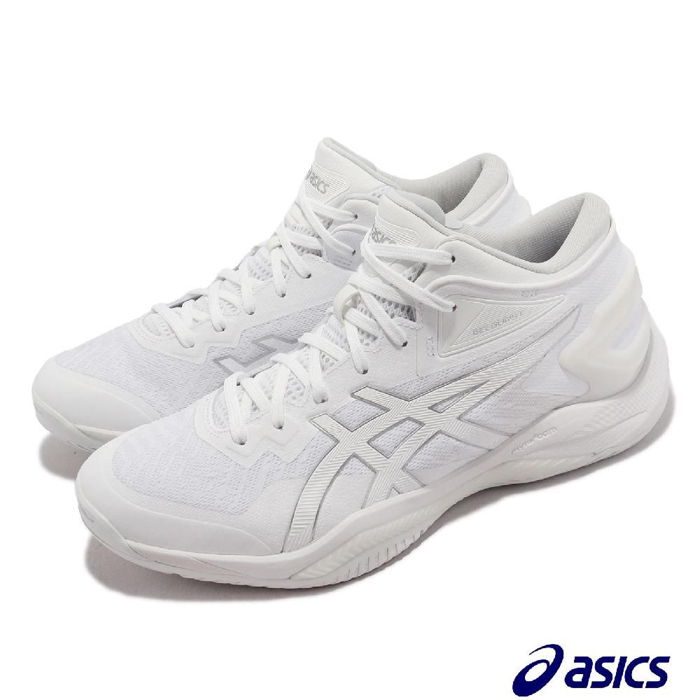 Asics 籃球鞋GELBURST 27 4E 白銀超寬楦男鞋抗扭穩定亞瑟士1063A065100