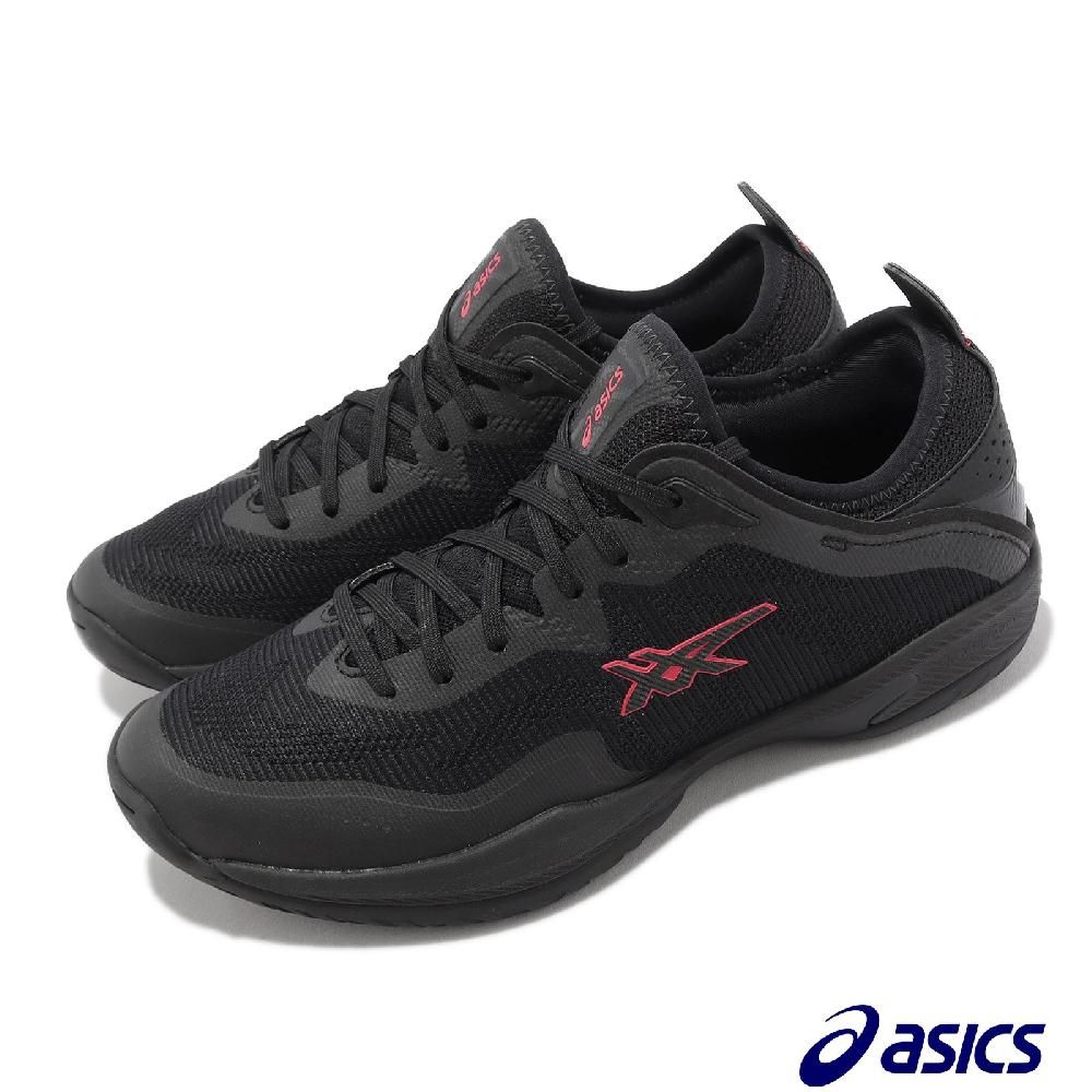 Asics 亞瑟士籃球鞋Glide Nova FF 3 男鞋女鞋黑桃紅低筒襪套抗扭