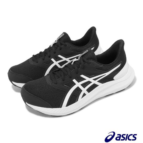 Asics 亞瑟士 慢跑鞋 Jolt 4 4E 超寬楦 男鞋 黑 白 運動鞋 緩震 基本款 1011B602002