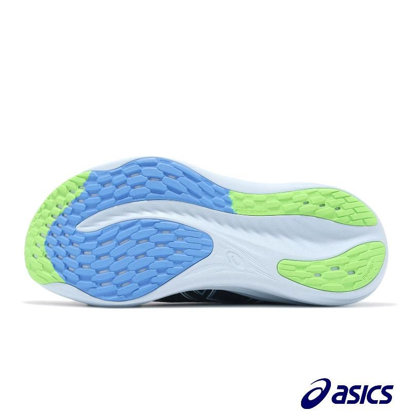 Asics 亞瑟士慢跑鞋GEL-Nimbus 26 2E 男鞋寬楦藍綠緩震厚底亞瑟膠運動