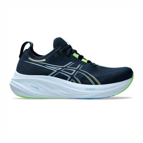 Asics GEL-Nimbus 26 2E [1011B795-400] 男 慢跑鞋 運動 路跑 寬楦 緩衝 藍綠
