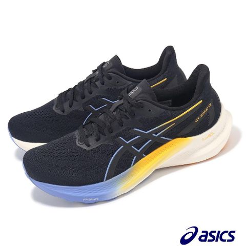 Asics 亞瑟士 慢跑鞋 GT-2000 12 Lite-Show 男鞋 黑 夜光系列 支撐 緩衝 運動鞋 1011B925001