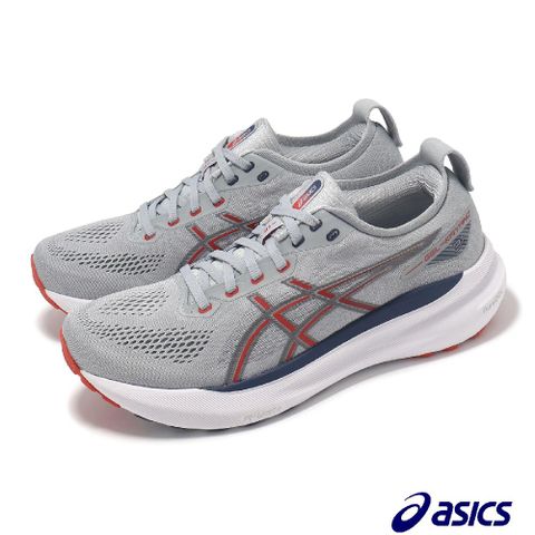 Asics 亞瑟士 慢跑鞋 GEL-Kayano 31 男鞋 灰 紅 支撐 緩衝 運動鞋 1011B867021